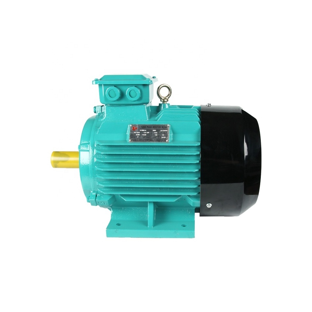 Y2 series 380V 2 pole AC Single Phase motor 0.75kw 1.8hp electric motor 2830rpm Induction Motor for concrete mixer