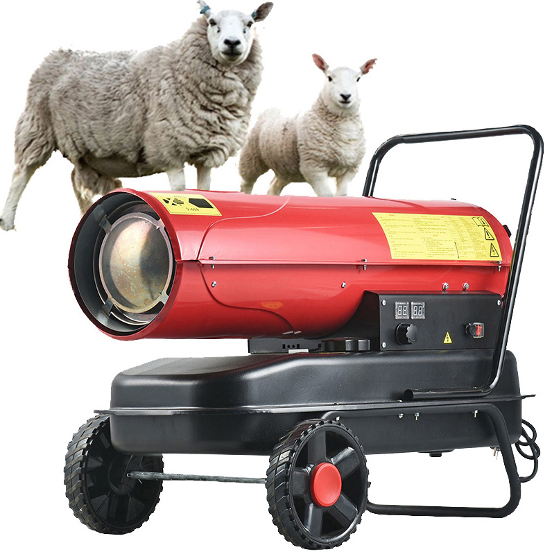 Winter farm breeding heating equipment Poultry Industrial 30kw 220v 240v fuel Diesel kerosene oil heat Warm Air Heater Blower