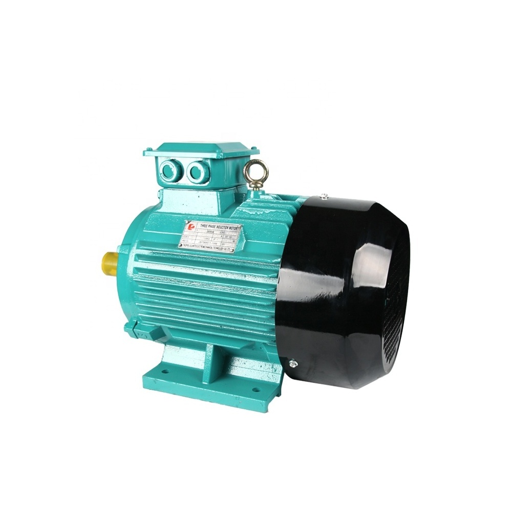 Y2 series 380V 2 pole AC Single Phase motor 0.75kw 1.8hp electric motor 2830rpm Induction Motor for concrete mixer