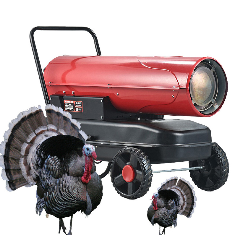 Winter farm breeding heating equipment Poultry Industrial 30kw 220v 240v fuel Diesel kerosene oil heat Warm Air Heater Blower