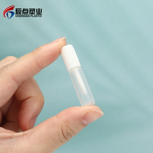 2ml Small capacity PE plastic squeeze glue dropper bottle with screw cap squeeze plastic glue bottle