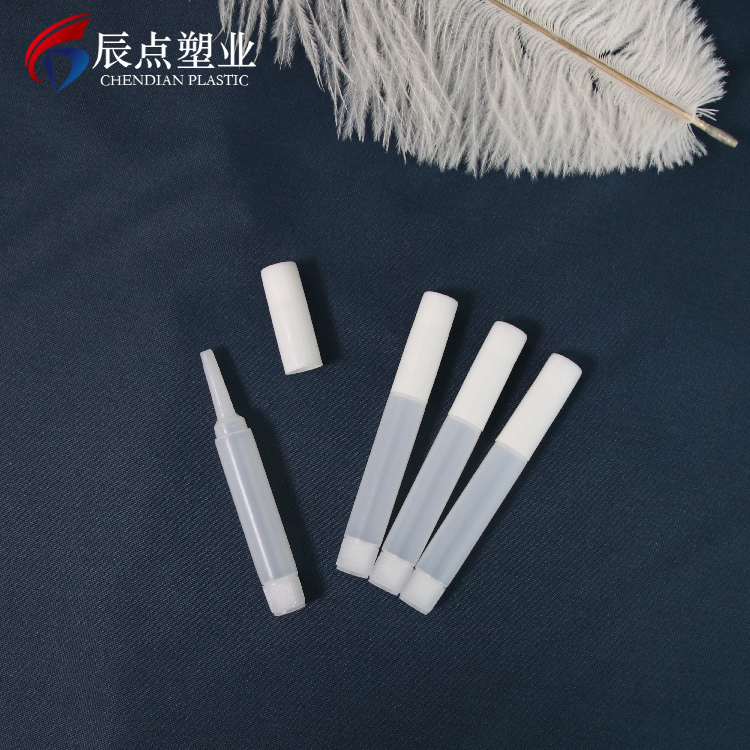 2ml Small capacity PE plastic squeeze glue dropper bottle with screw cap squeeze plastic glue bottle