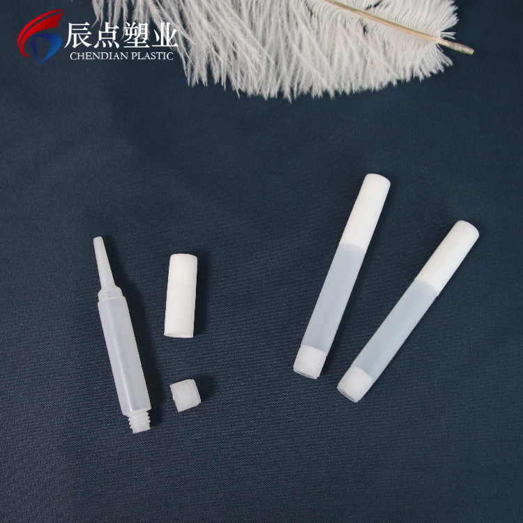 2ml Small capacity PE plastic squeeze glue dropper bottle with screw cap squeeze plastic glue bottle