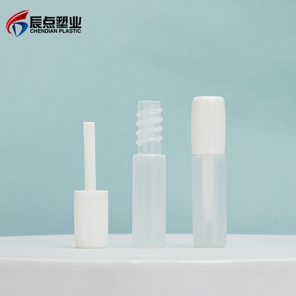 2ml Small capacity PE plastic squeeze glue dropper bottle with screw cap squeeze plastic glue bottle