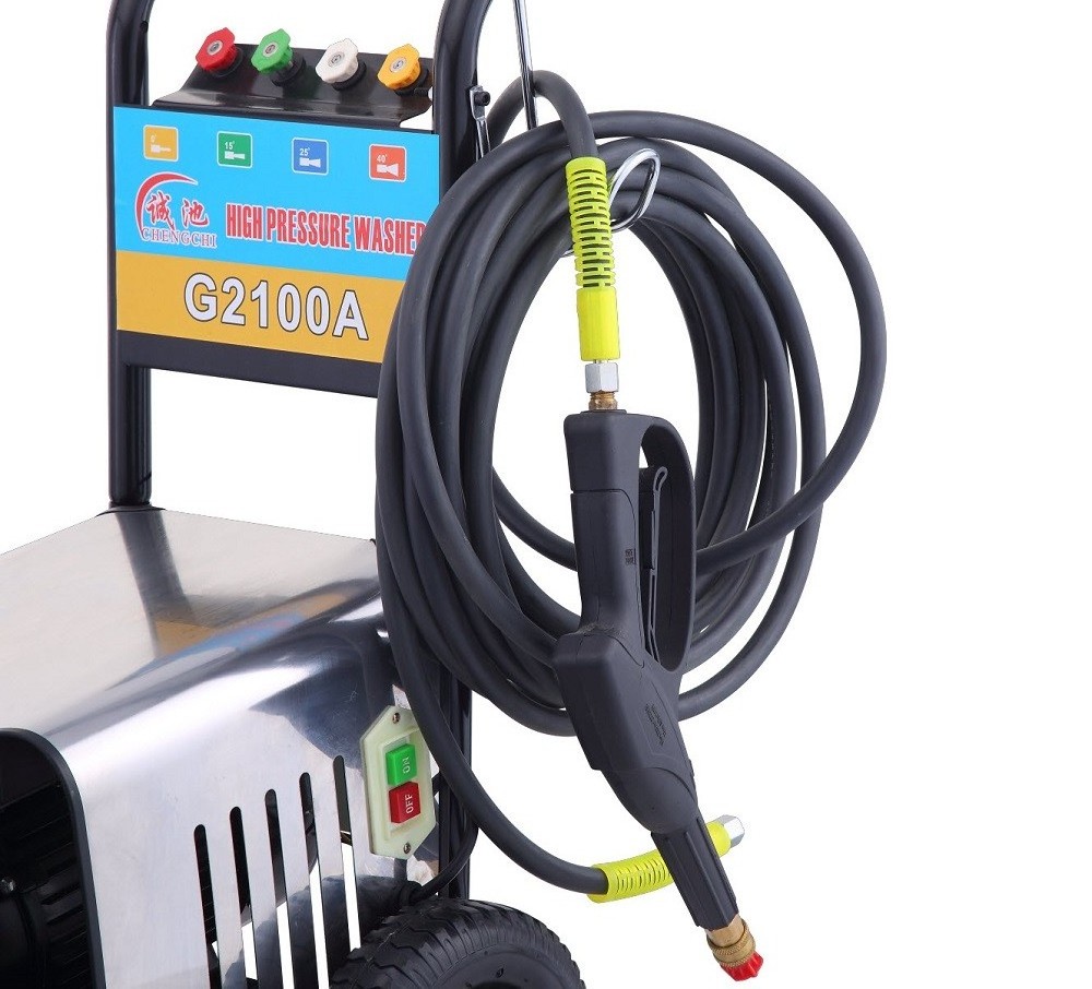 CC-2100 HIGH PRESSURE CAR CLEANING HIGH PRESSURE CLEANER WASHER HEAVY DUTY WITH WHEEL