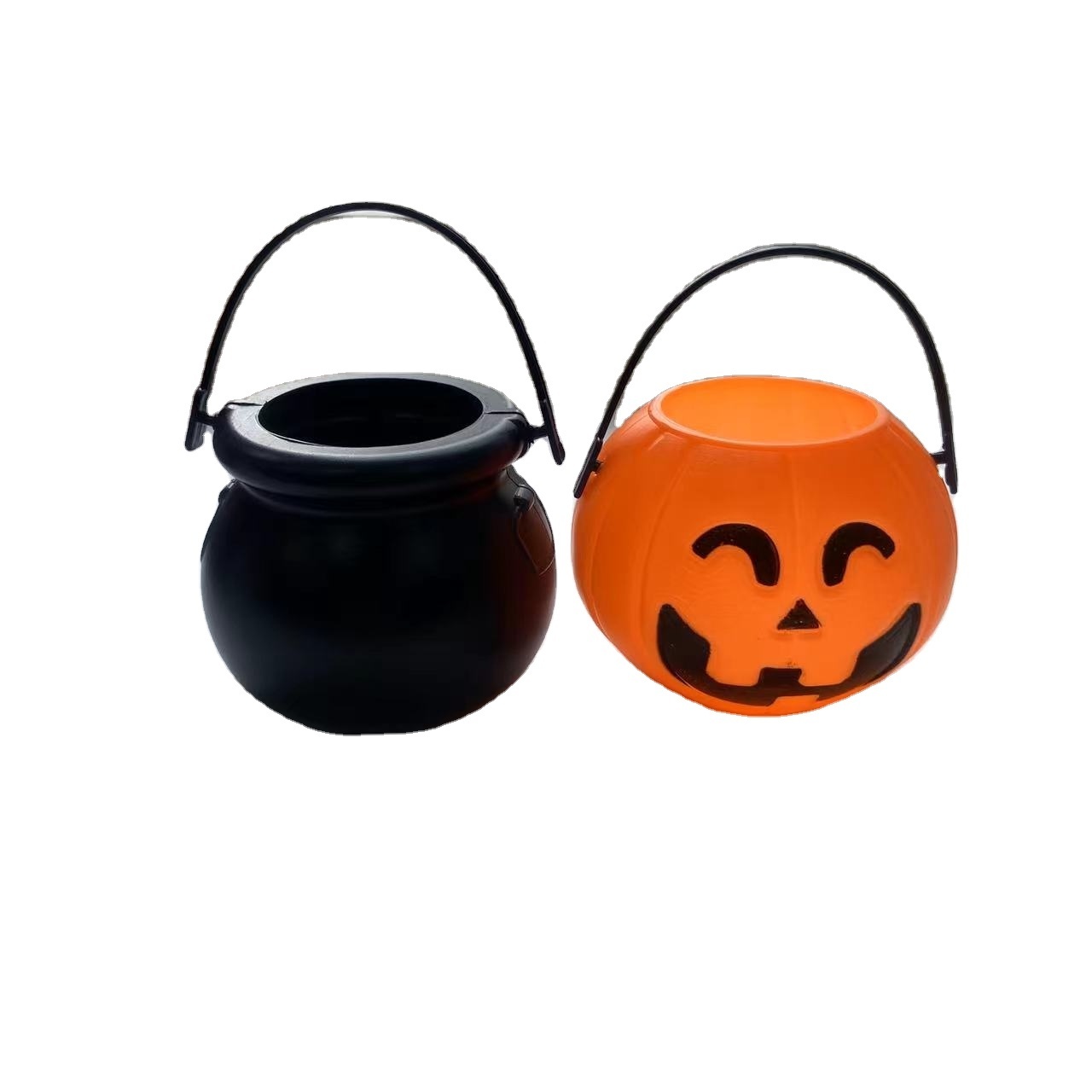 best sale candy bucket 7cm halloween Mini pumpkin Mini Cauldrons