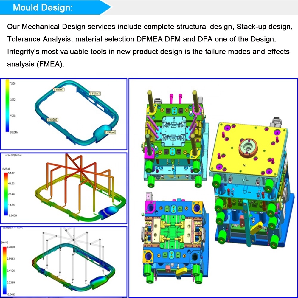 High Quality Precision Custom Manufacturing Making Molds Moulds Plastic Injection Mold