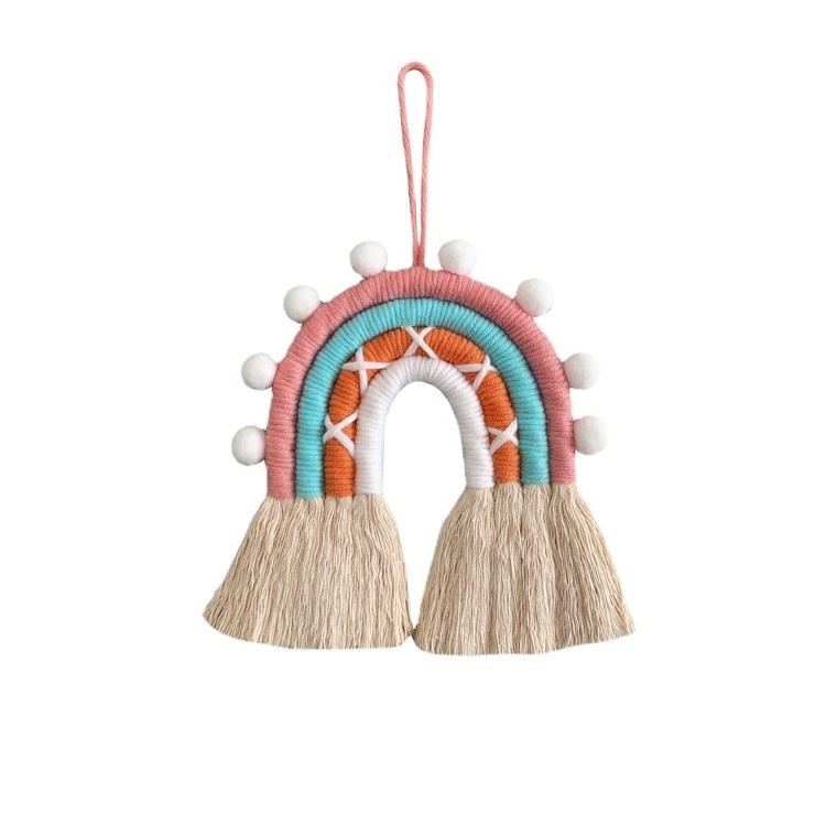 Chunlei OEM Baby Mobile Boho Kids Room Decor Rainbow Nursery Decor Fashion Wall Hanging Decor