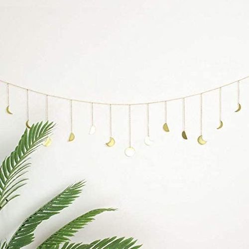 Clip Photo Display Moon Phase Garland Moon Phase Wall Hanging