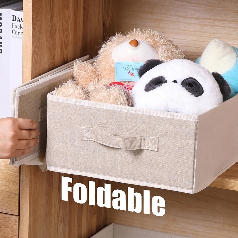 Foldable Wardrobe Closet Clothes Organiser Storage Box for Wardrobe