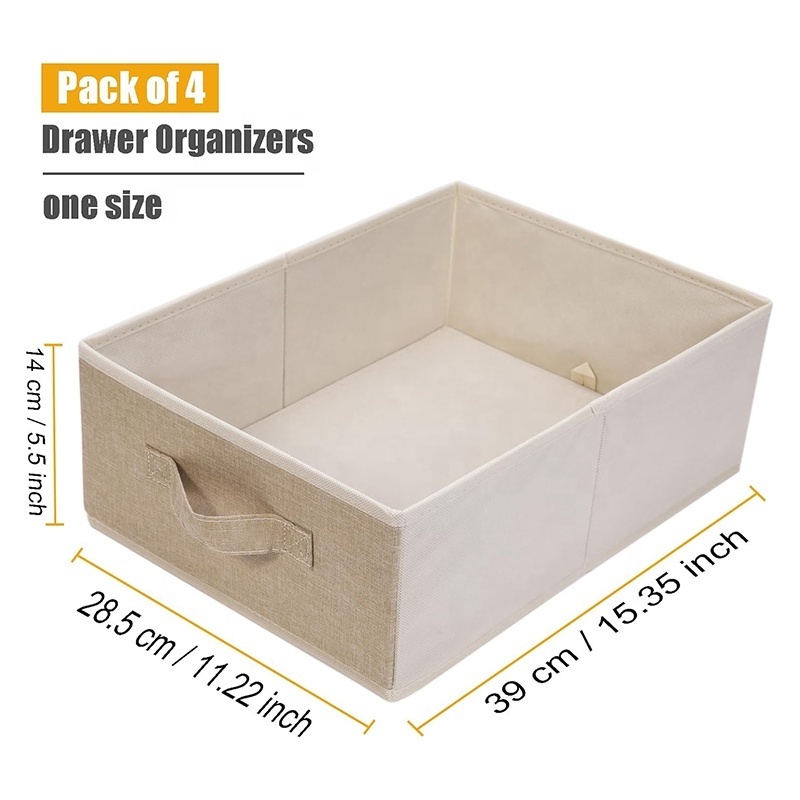 Foldable Wardrobe Closet Clothes Organiser Storage Box for Wardrobe