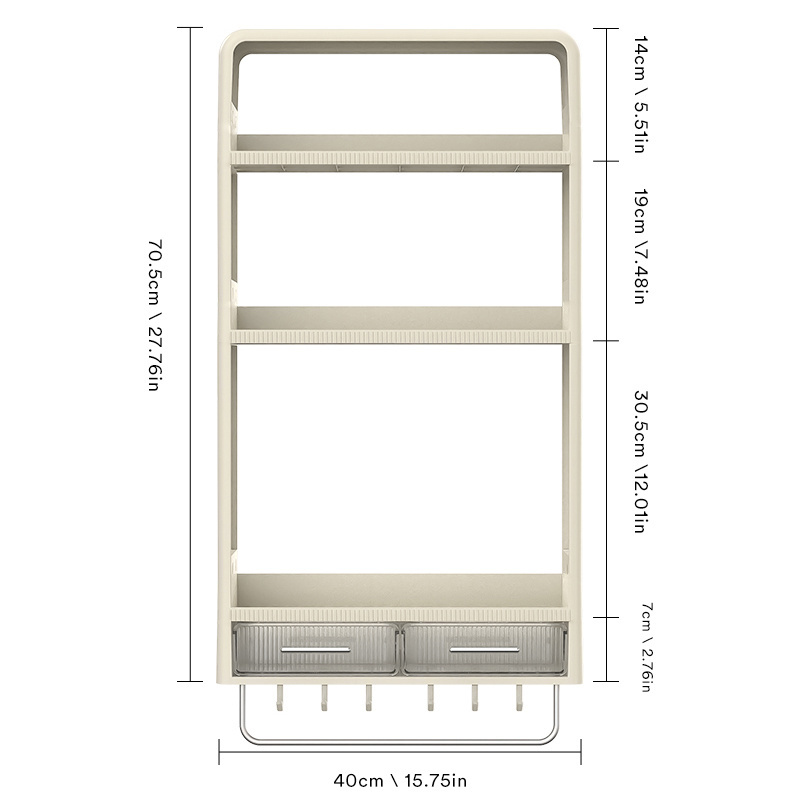 Spice jars shelves storage racks holders racks dish drying rack with plastic storage kitchen organizer for kitchen