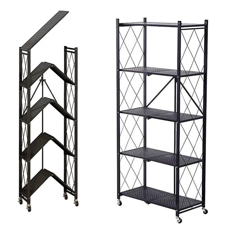 Multi-Layer 3/4/5tier Stainless Steel Toilet Bathroom Kitchen Rack Dish Storage Shelf for Toys & Trolleys Spice Display Shelves