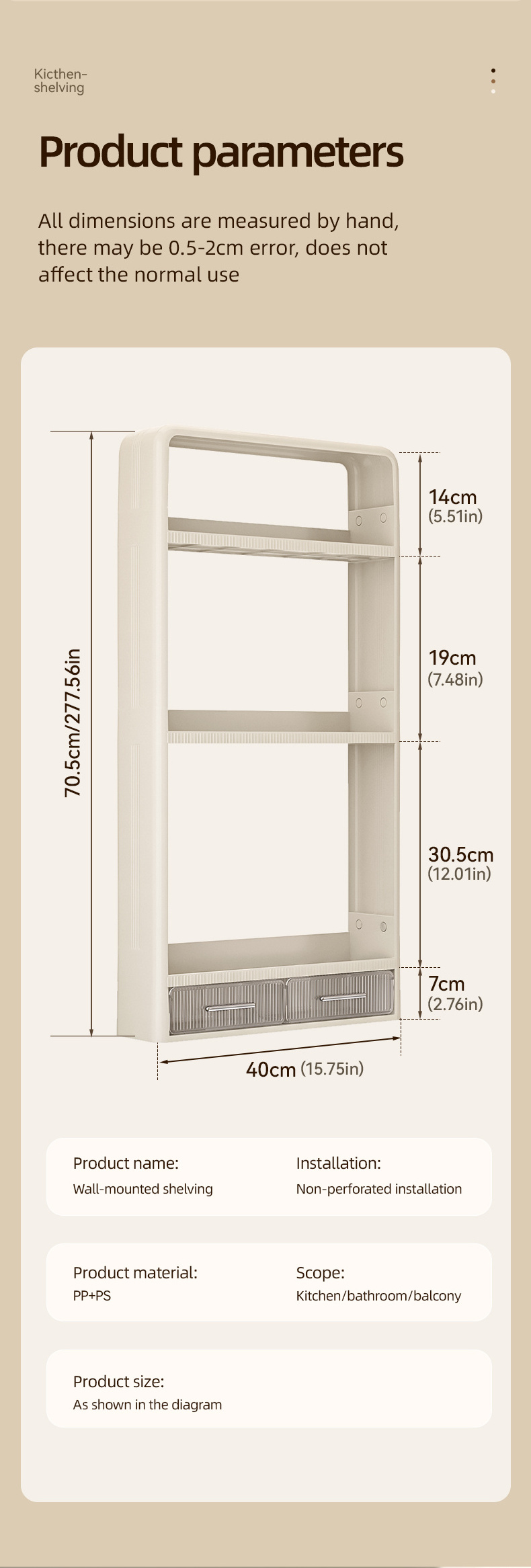 kitchen rack storage organizer Hot 3-tier Spice Pantry Cabinet Kitchen Organizer drawers & cabinet organizers kitchen storage