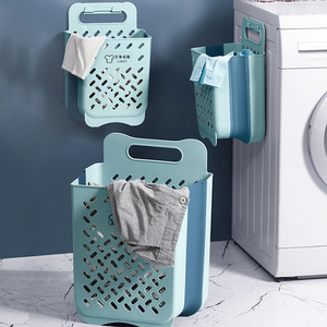 Foldable PET storage containers  foldable storage box organizer folding clothes dirty waterproof clothes basket