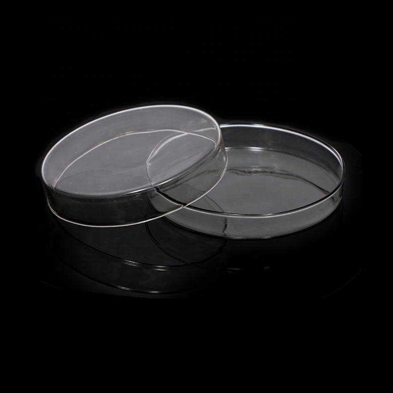 PD-G10090 Wholesale  Lab Use Borosilicate  glass petri dish 90mm