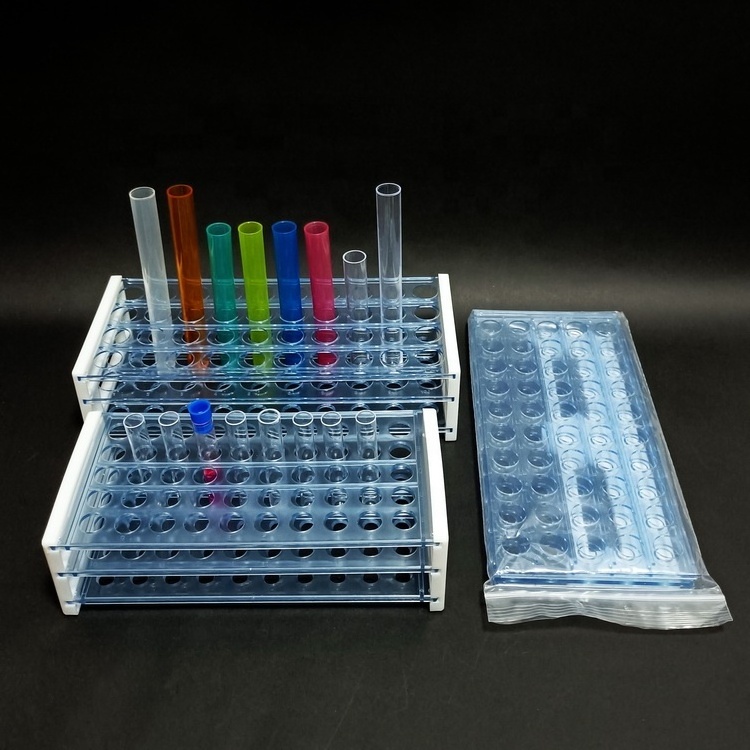 TTR-B1650 Wholesale Laboratory  Plastic Test Tube Rack with Diameter 16mm