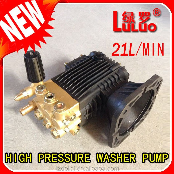 big flow factory direct supply 21 L/M high pressure triplex plunger pump for high pressure cleaner misting system