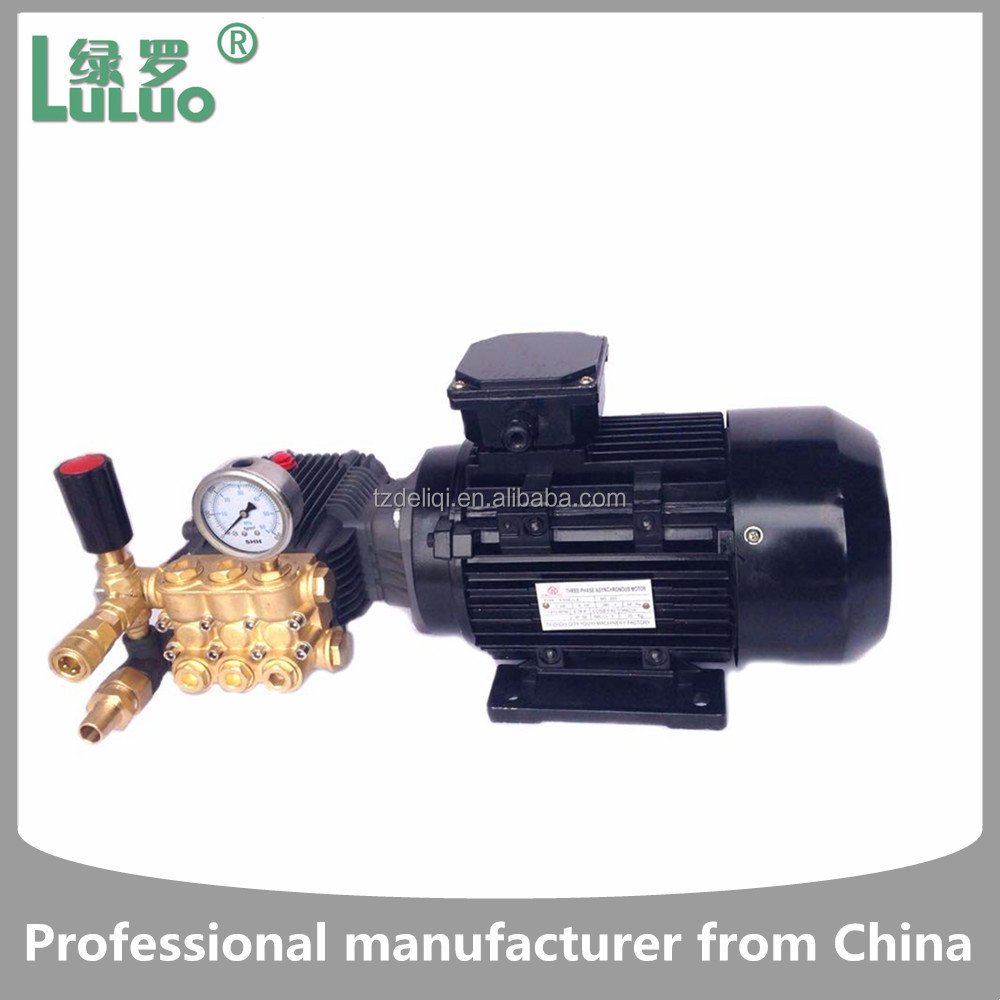 Industrial high pressure pump and motor 2.2 KW/380 V/220 V 12 L for agriculture misting