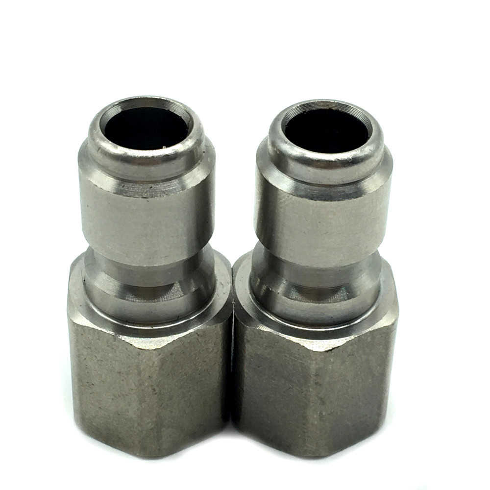 5000 psi hose fitting for high pressure washer hose quick connector plug