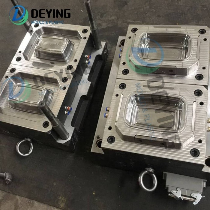 Plastic Mold Factory supply one cavity two cavities three cavities aluminum foil container mould die