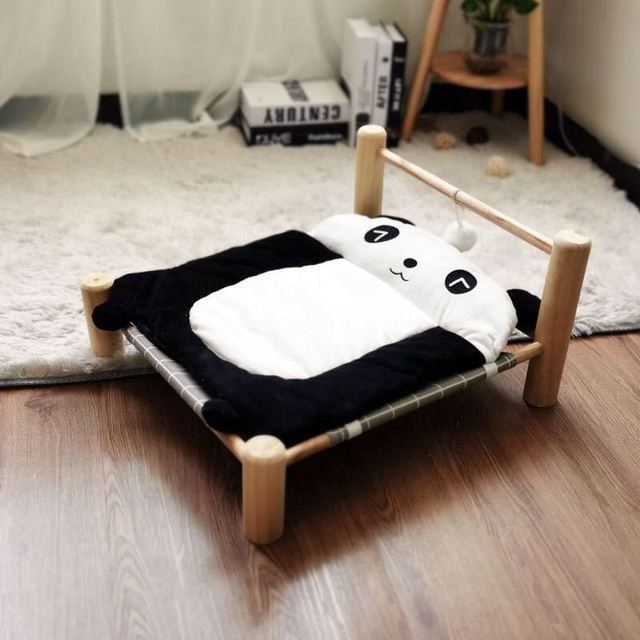 Small Dogs Sofa Mat Pet Cat Bed Removable Sleeping Bag Hammock Beds Wooden Winter Warm Pet dog Bed Cats House