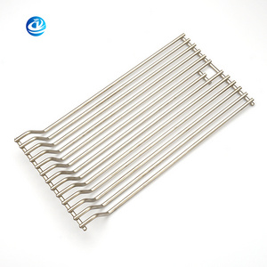 Stainless steel bbq grill grid for sale customize size barbecue accessories easy to clean cooking grid griglia per barbecue