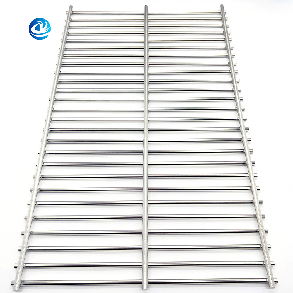 Factory direct sale bbq grill grid cast iron bbq grill grates gas grill cooking grates large stainless steel grid grates