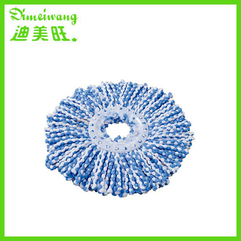 Best Selling 360 Spin Magic Mop Bucket Microfiber Round Mop Head spin magic mop handle disc green