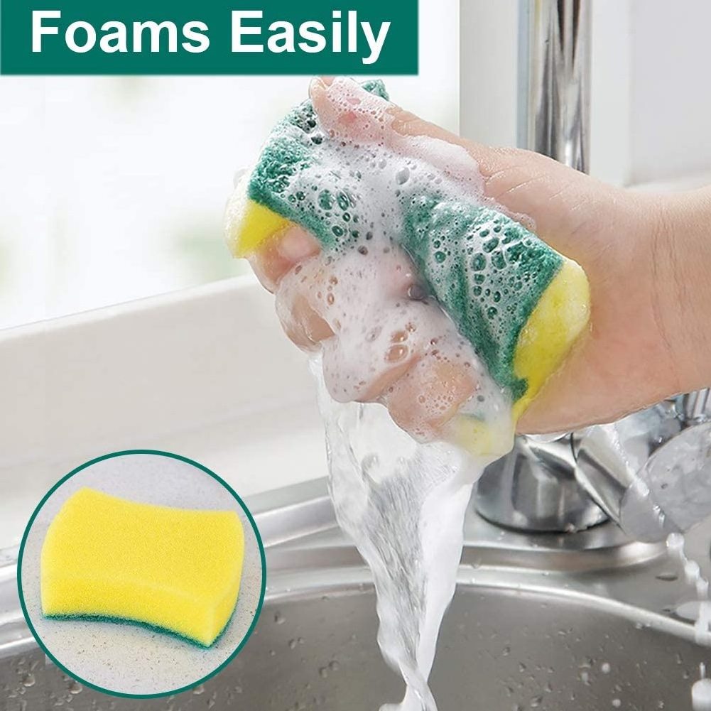 Wholesale Sponges for Dishes Cleaning Eco Non-Scratch for Dish Scrub Sponges Kitchen Cleaning Sponge