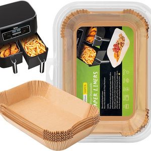 Air Fryer liner rectangle 8.6x5.5in, Ninja Air Fryer Parchment liner, Ninja Gourmet Double Air Fryer accessory baking paper