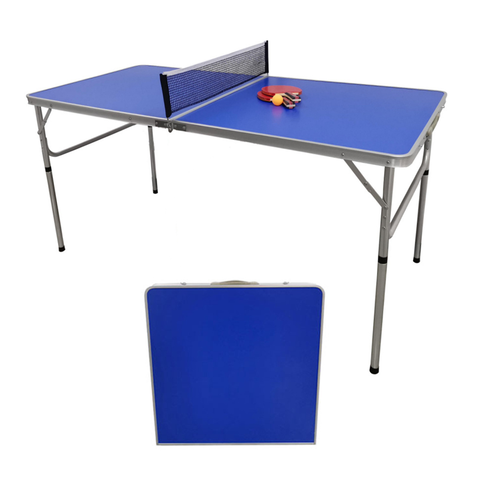 High quality mini aluminium ping pong table tennis table 25mm