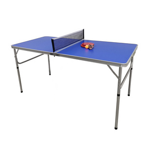 Cheap factory waterproof outdoor small foldable portable table tennis