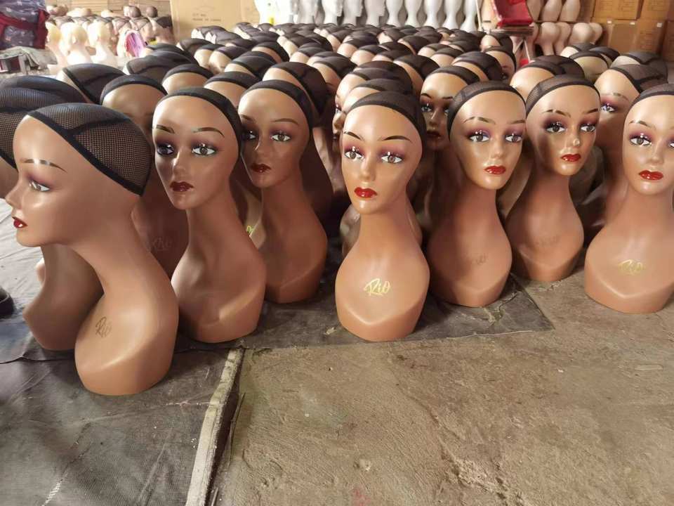 new design miss ladies mannequin head without shoulders and hair