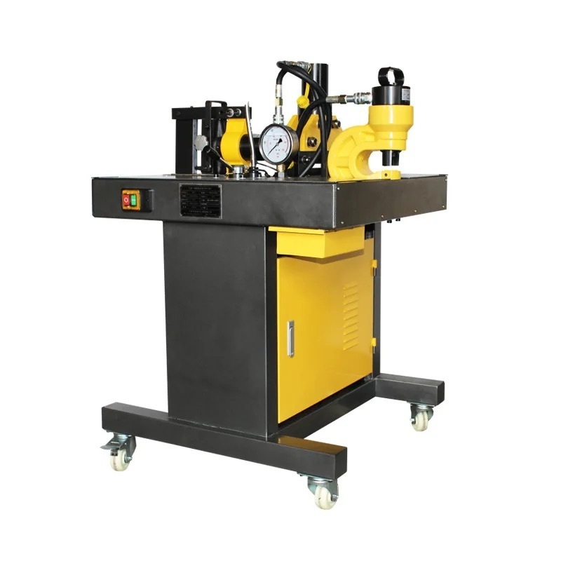 DHY-150D Three-in-one Copper busBar Processing Machine Combined Hydraulic Bus bar electric drill Bending  And CuttingMachine