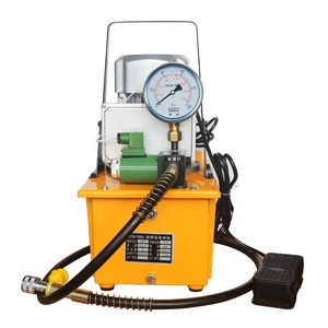 750W Ultra High Pressure Electric Hydraulic Pump 700Mpa Oil Station Gear Pump 220V Low Electric Hydraulic Oil Station Pump