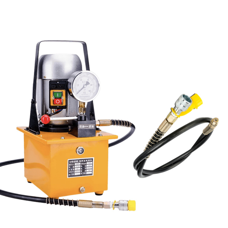 10000 PSI 750W 220V/380V High Pressure Single Action Electric Hydraulic Pump with Electron Magnetic Valve for Punching/Bending