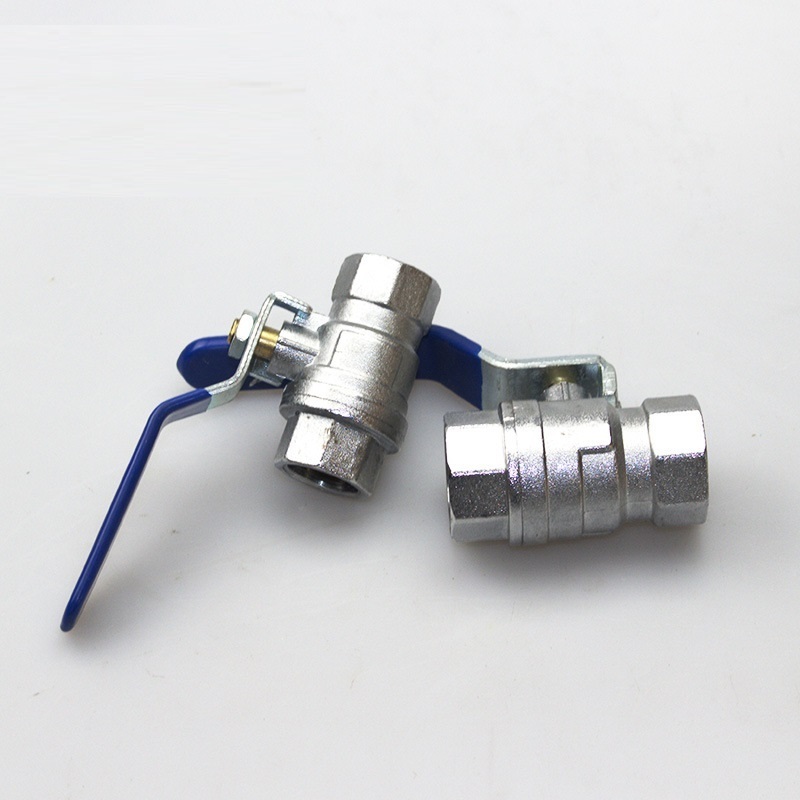 Zinc Alloy Single Handle Long Handle Straight Double Internal Thread Bsp Thread Dn20 Control Screwed Ball Valves Water Valve