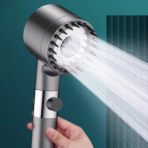 Powerful Pressurized Hand Shower Negative Ion Filter Spray Shower Head Massage Bath Faucet Bathroom Shower Head