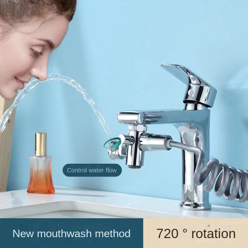 Bathroom Hardware Accessories High Pressure Spray Negative Ion Filter Sink Shower Set Electronic Hands Free Sink Basin Faucet