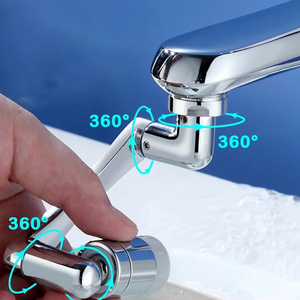 High Quality Universal Splash Filter Swivel Sink Basin Faucet Extender 1080 Rotate Water Dual Function Faucet