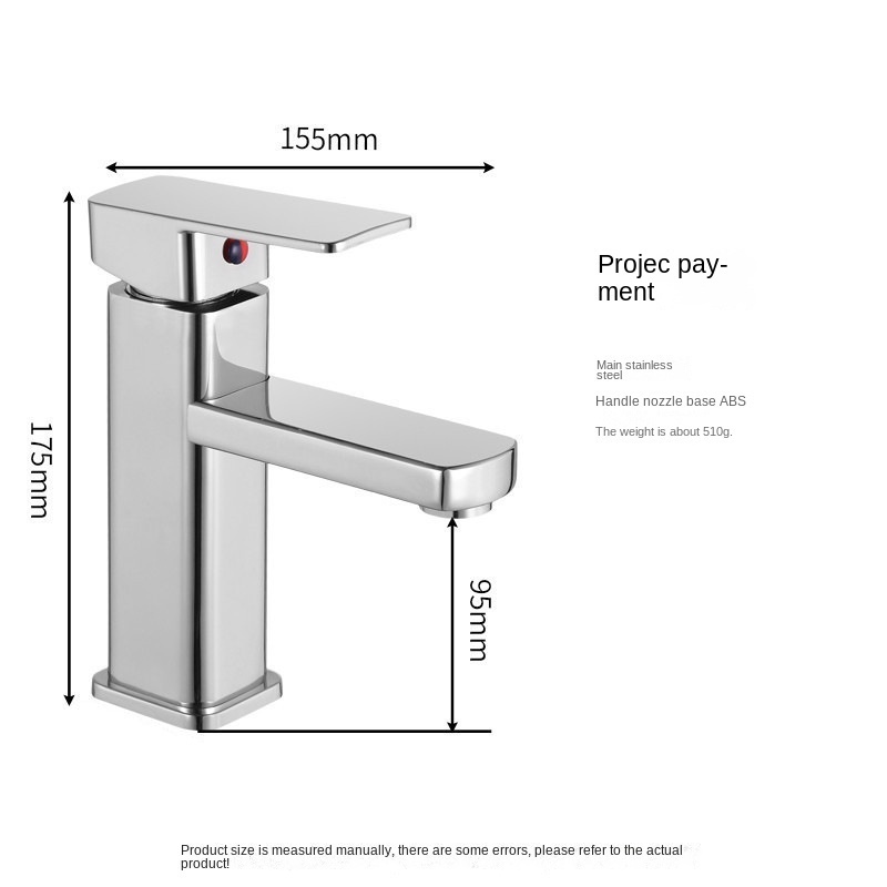 Waterfall Bathroom Sink Faucet Chrome Vanity Single Handle One Hole Basin Modern Lavatory Faucets For Commercial Deck Mount