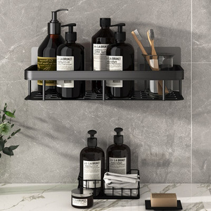 High Quality Accessories Basket Shelves Bathroom Storage Organizer No Drilling Wall Mount Corner Shower Caddy Shelf