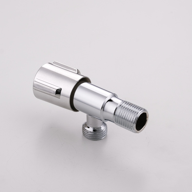 Hot Selling Thickened Embedded Angle Valve Faucet Part Hot Or Cold Water Angle Triangle Valve