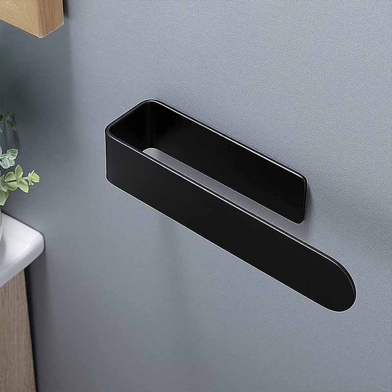 Ring Self Adhesive Towel Rack Stainless Steel Bathroom Metal Hand Towel Holder Nail-free Adhesive Towel Rack