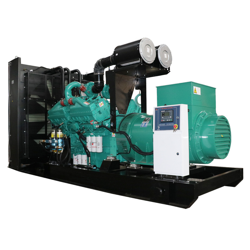 CE&ISO Approved best price 1250kva 1 mw diesel generator with cummins engine