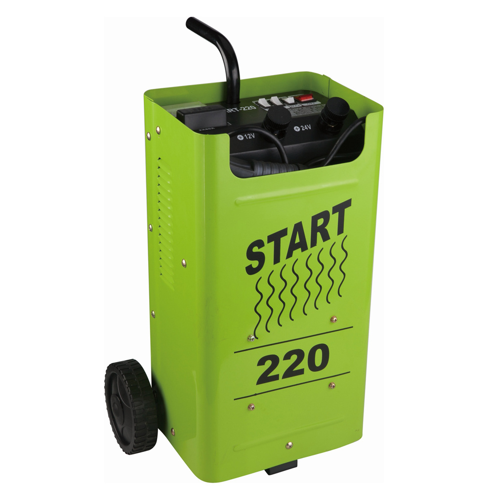 Good quality hot sale light compact single phase ac rohs portable 24v mini car 12 volt battery charger with wheel