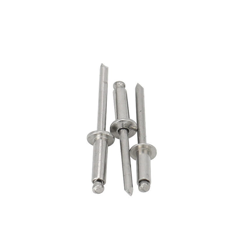 SS304 Stainless Steel  rivet-plugging  Open Blind Rivets Aluminum POP Rivets Aluminum Open End Blind Rivets