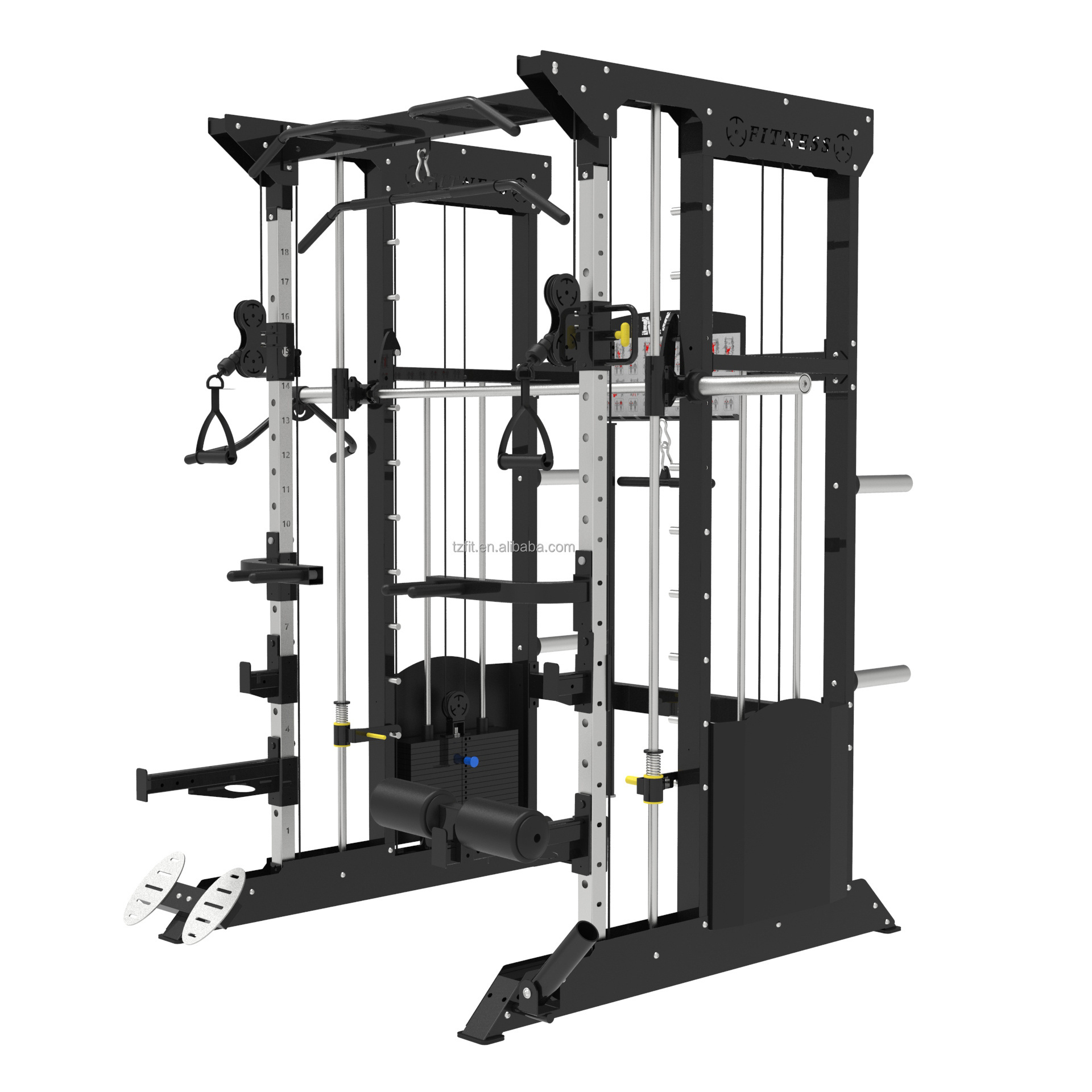 Home Use 2020 New TZ-Q1001A Cable Crossover Smith Machine With Weight Lifting