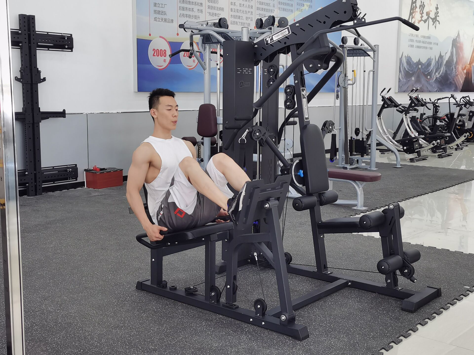 Commercial whole body multi gym Station indoor gym equipment TZ fitness